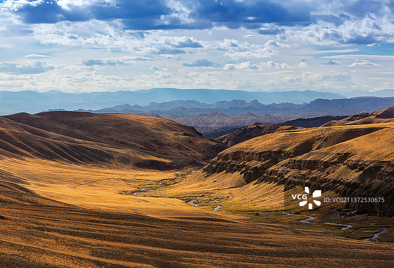 国道219札达县境内沿途风光图片素材
