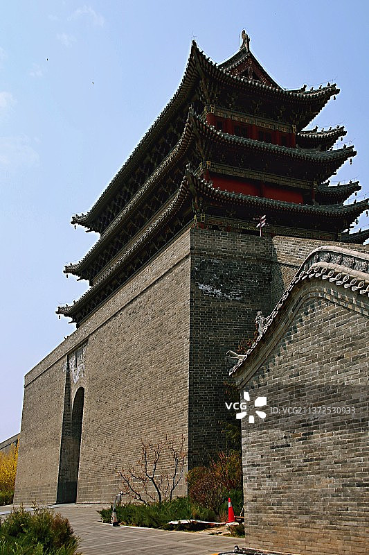 大同古城图片素材