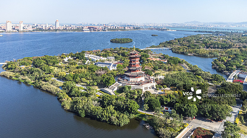 厦门园博苑杏林阁(厦门园博园)图片素材