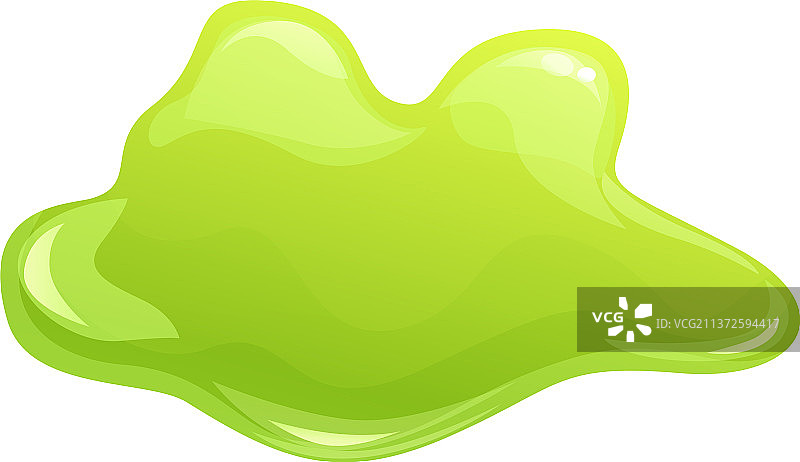 绿色黏液毒液图标图片素材