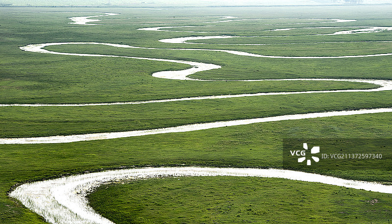 草原湿地公园图片素材