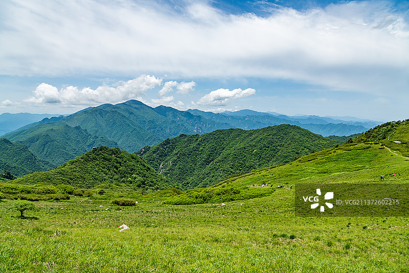 秦岭风光图片素材