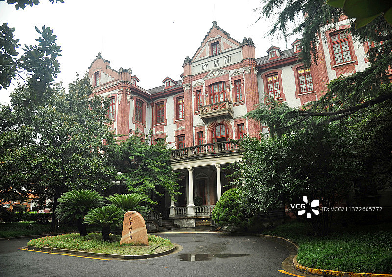 上海交通大学图书馆图片素材