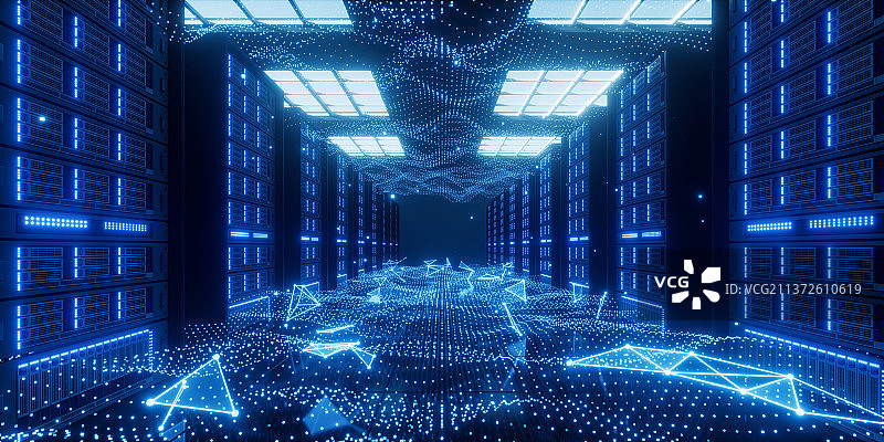 大数据科技网络创意图图片素材