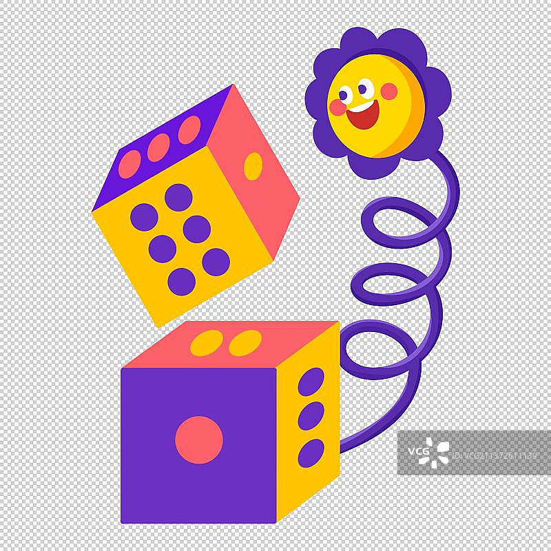 卡通手绘愚人节游戏元素图片素材