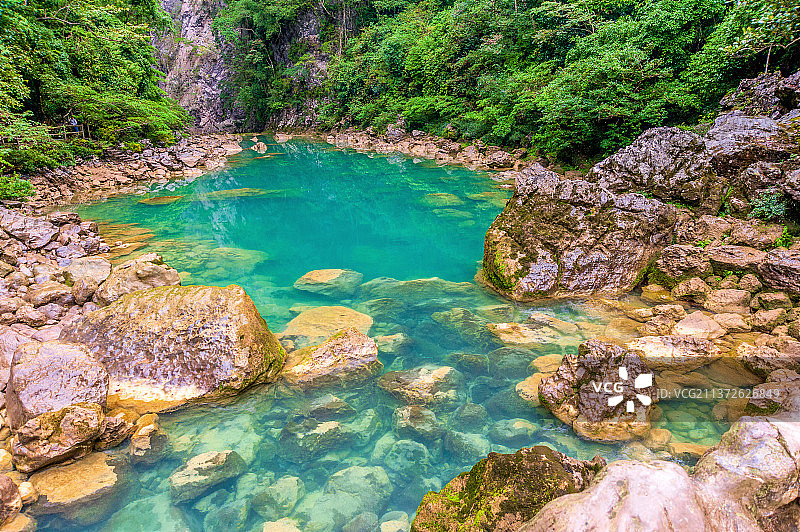 中国贵州黔南大七孔景区图片素材