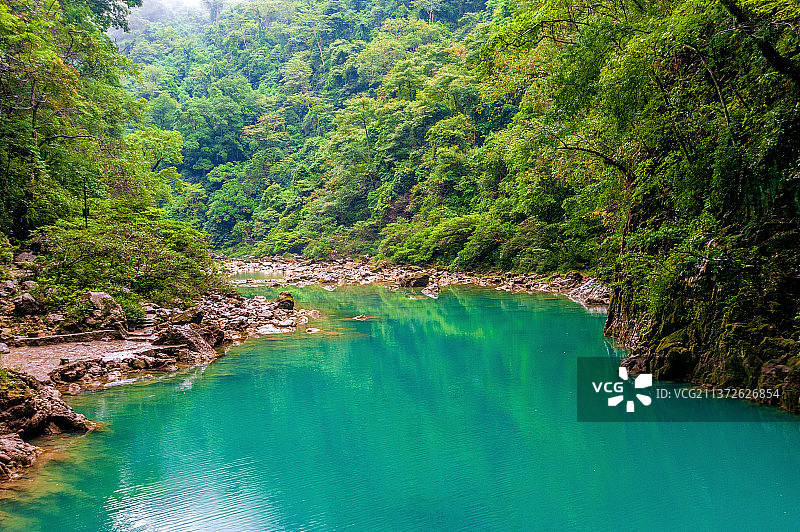 中国贵州黔南大七孔景区图片素材