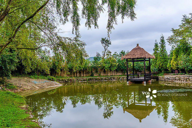 中国贵州贵阳息烽集中营旧址图片素材