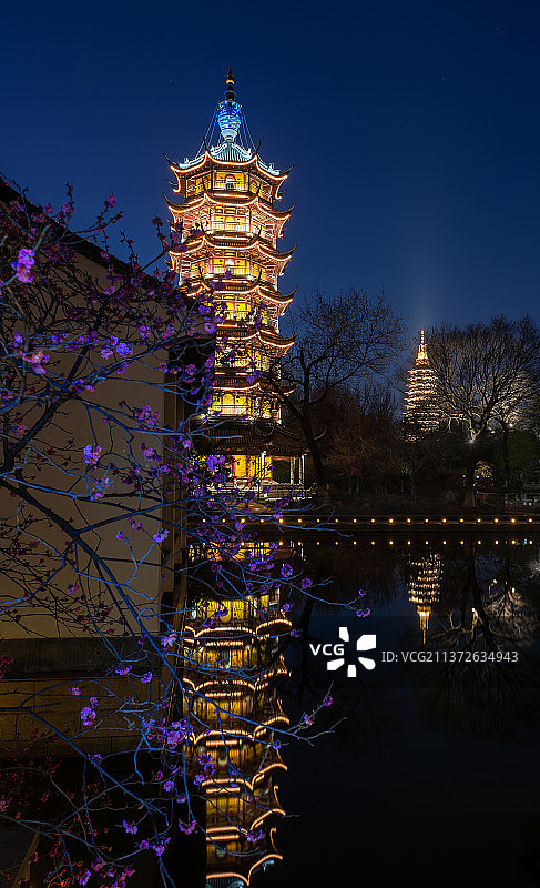 常州文笔塔图片素材