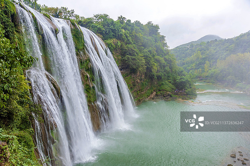 中国贵州安顺黄果树瀑布图片素材