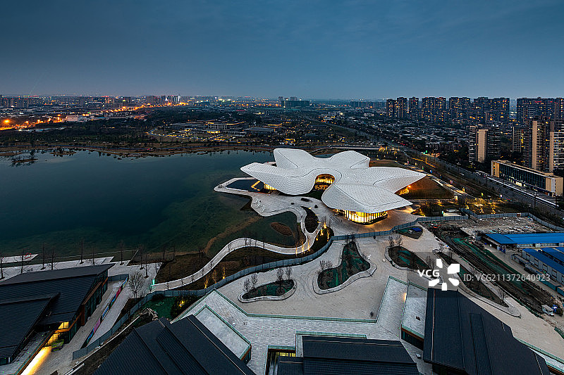 成都市金牛区天府艺术公园图片素材