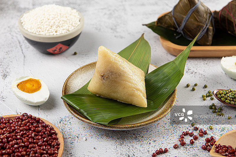 端午节粽子蜜枣粽图片素材