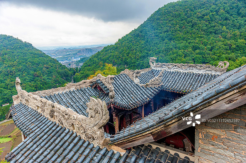 中国贵州安顺天龙屯堡图片素材