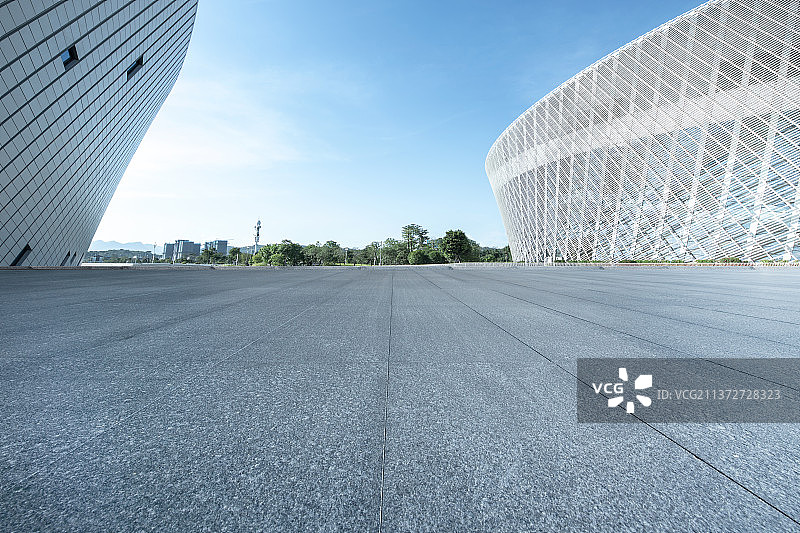 现代大剧院广场图片素材
