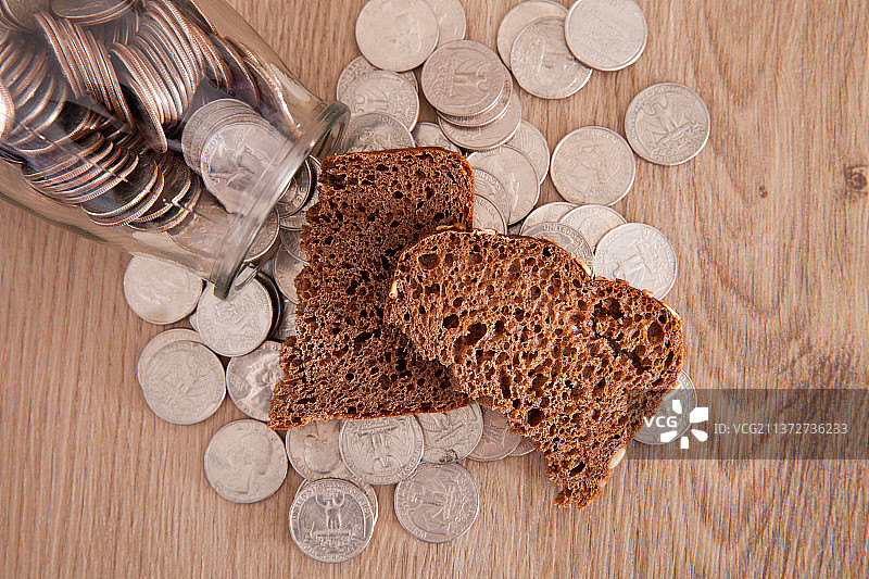 生活必须的开支概念图片素材