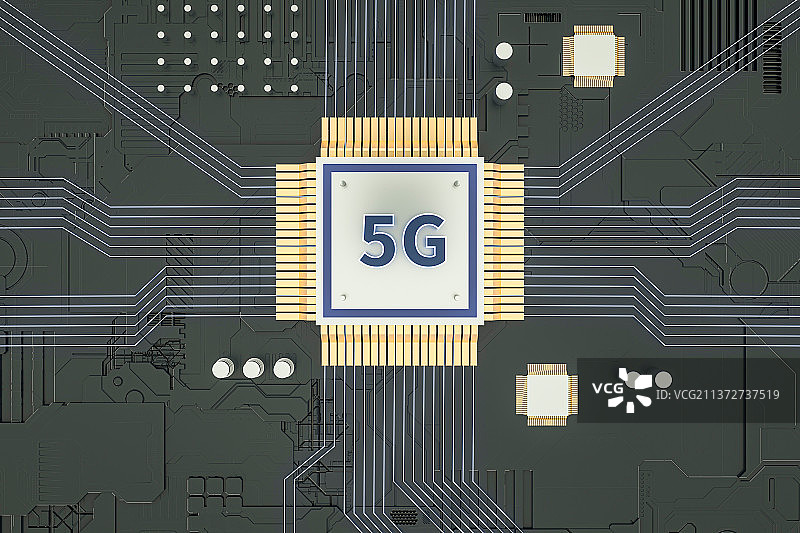 5G,科技,电路板,中央处理器,半导体图片素材