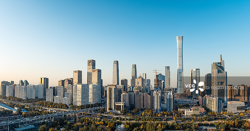 北京朝阳区国贸CBD图片素材