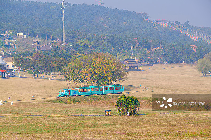 湖北武汉木兰草原风景区风光图片素材