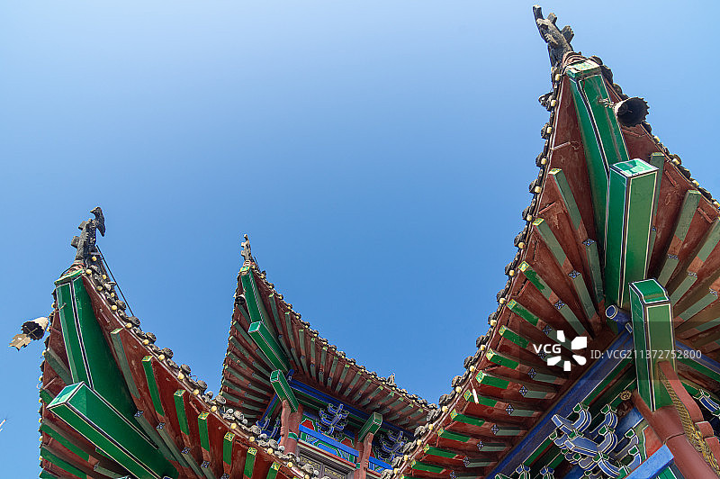 湖北武汉汉阳晴川阁公园风光图片素材