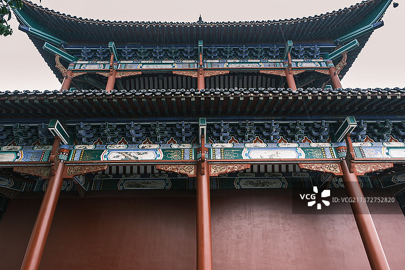 湖北武汉汉阳晴川阁公园风光图片素材