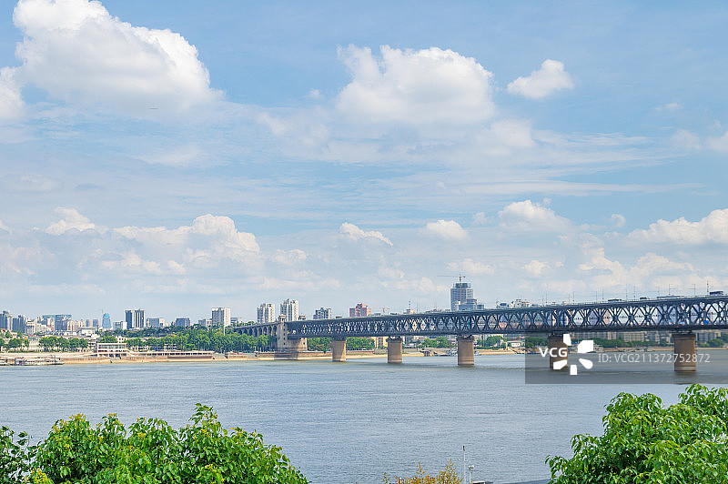 湖北武汉汉阳晴川阁公园风光图片素材