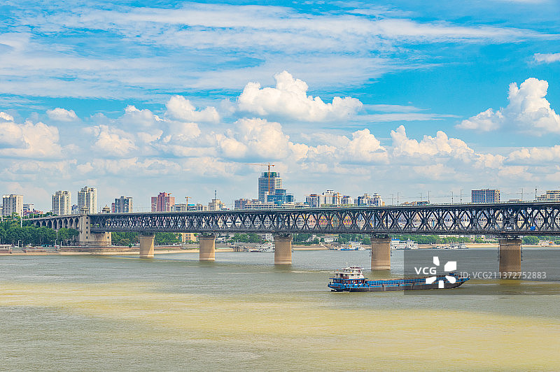 湖北武汉汉阳晴川阁公园风光图片素材