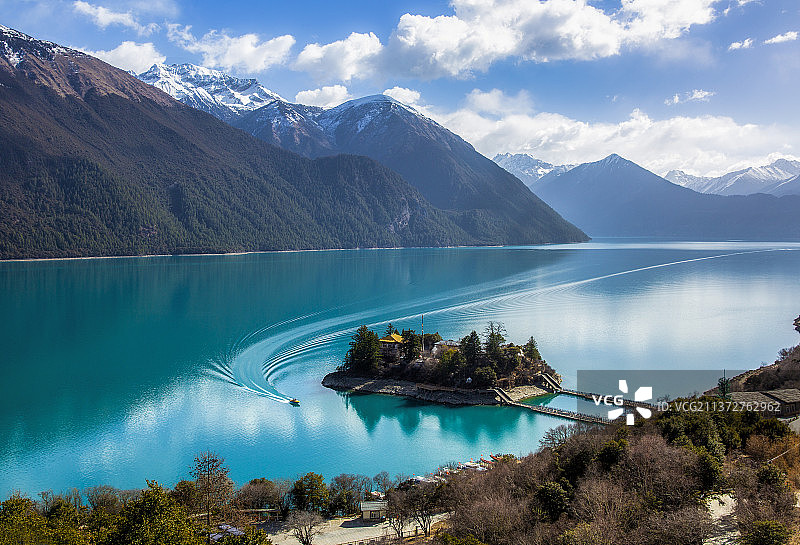 扎西岛图片素材