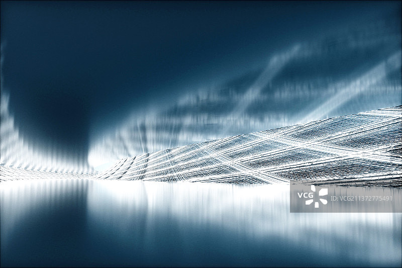 3D城市建筑夜景风光图片素材