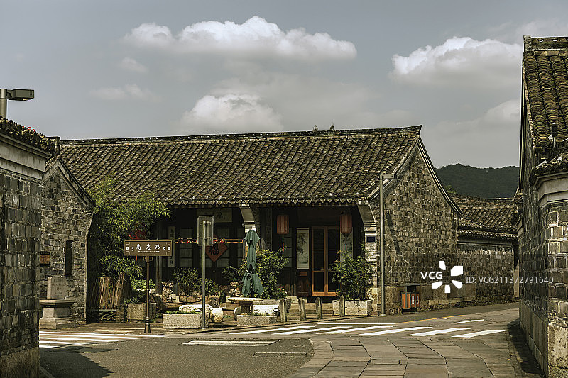 宁波慈城街头景色图片素材