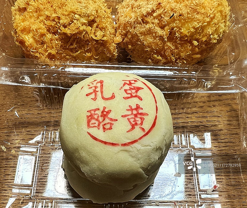 乳酪蛋黄酥图片素材