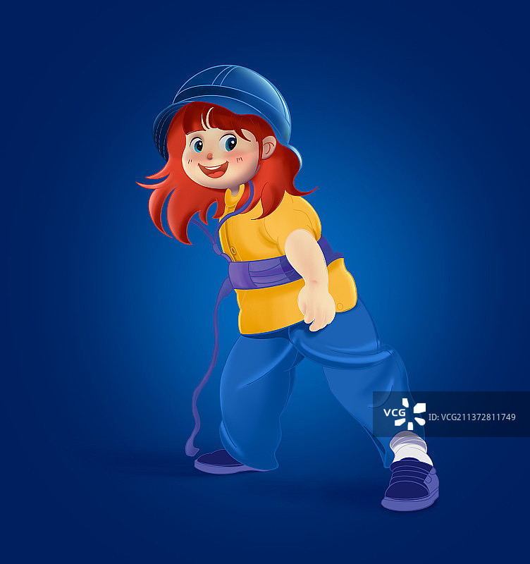 小女孩图片素材