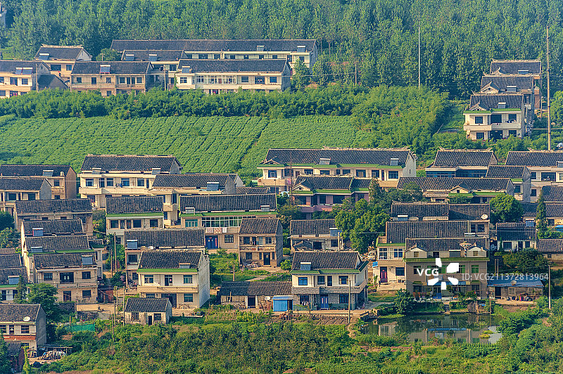 中国江苏无锡江阴华西村图片素材