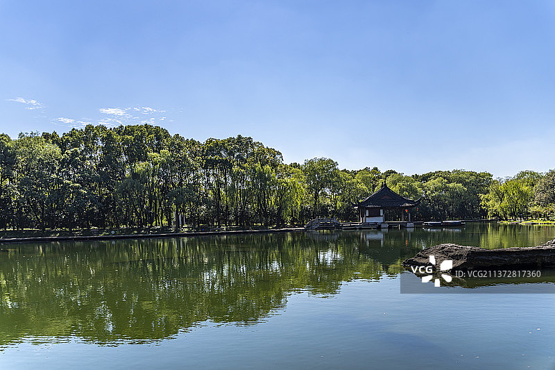浙江绍兴柯岩风景区柯岩鲁镇图片素材
