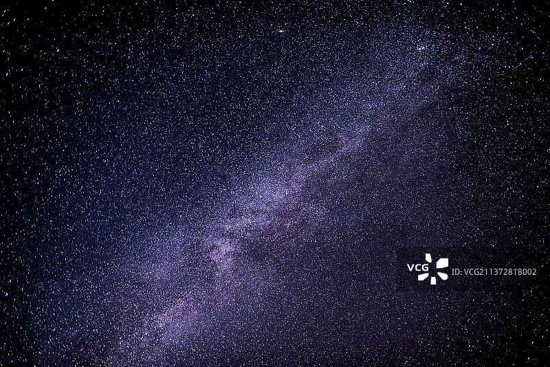 初秋的海坨山，星河灿烂图片素材