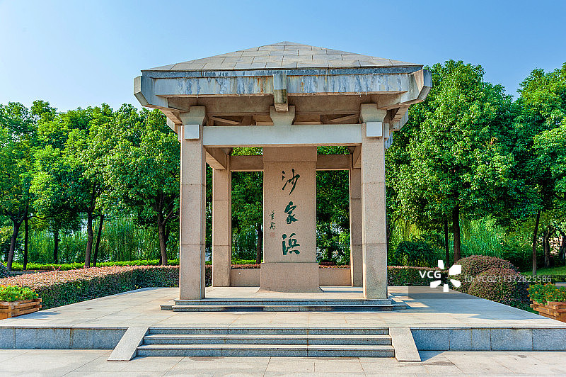 中国江苏苏州常熟沙家浜风景区图片素材