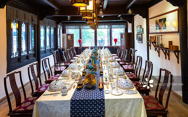 乌镇国宴餐厅图片素材