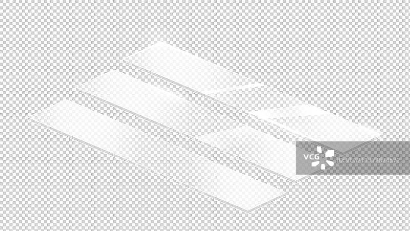 透明斑马线图片素材