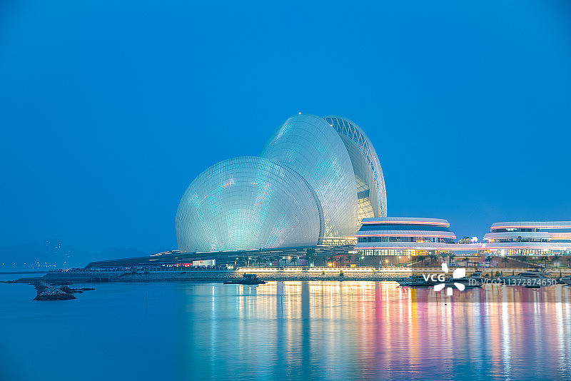 珠海日月贝歌剧院图片素材