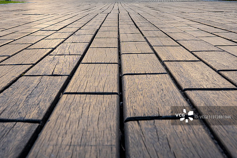 上海市历史博物馆木地板图片素材