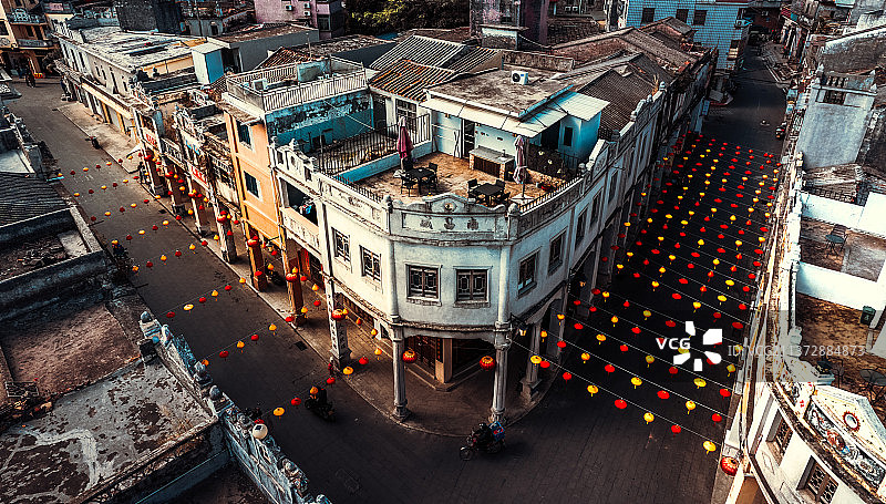 珠海斗门古街图片素材