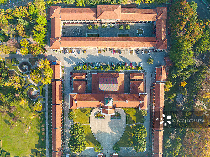 湖北武汉武昌首义公园秋季风光图片素材