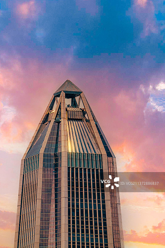 深圳城市风光全景图片素材