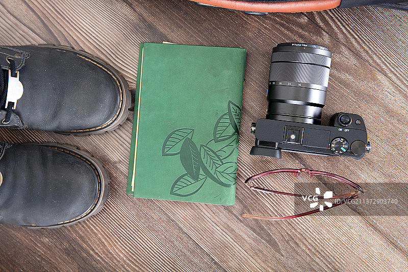 旅游出行前准备携带的物品图片素材