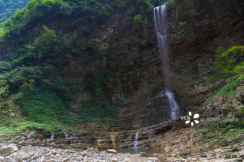 湖北宜昌三峡竹海夏日风光图片素材