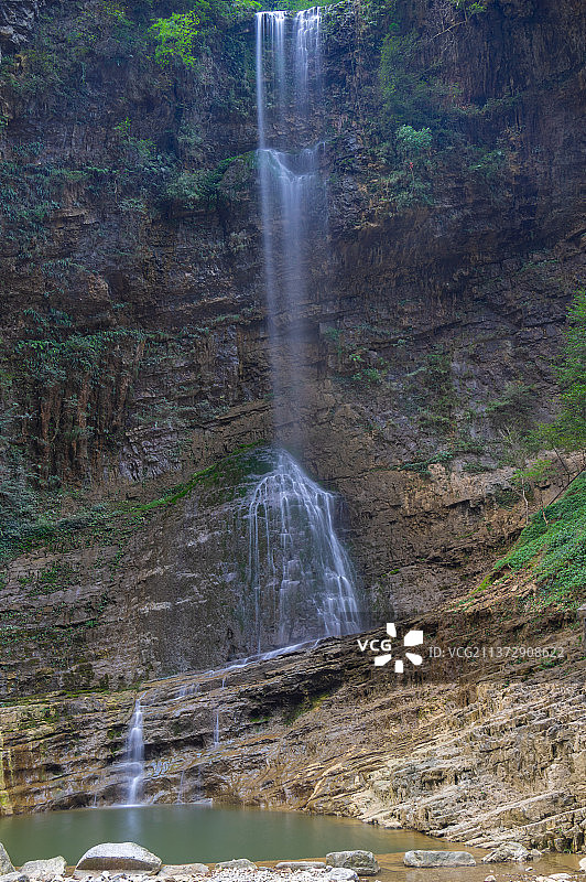 湖北宜昌三峡竹海夏日风光图片素材