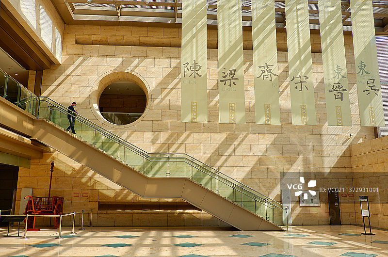 中式空间设计之南京六朝博物馆图片素材