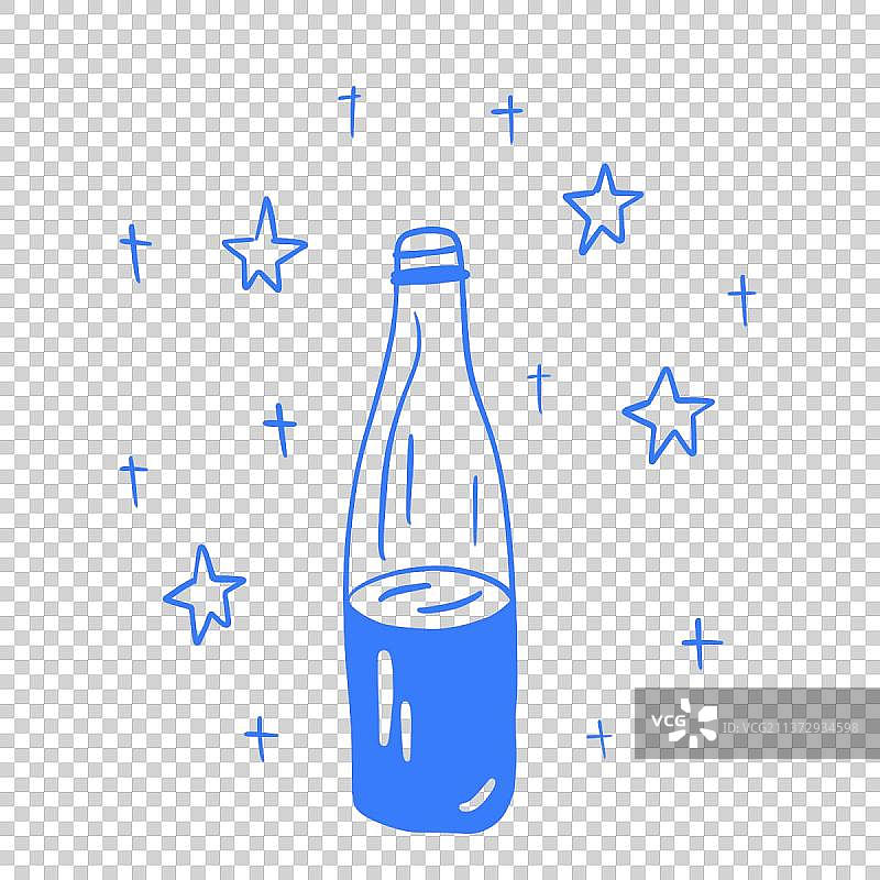 一瓶饮料图片素材