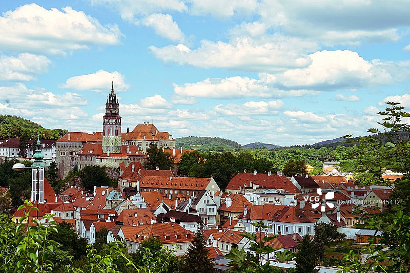 捷克CK小镇风光图片素材