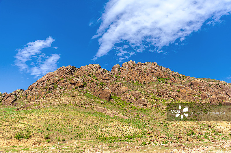 中国内蒙古赤峰克什克腾旗青山岩臼景区图片素材