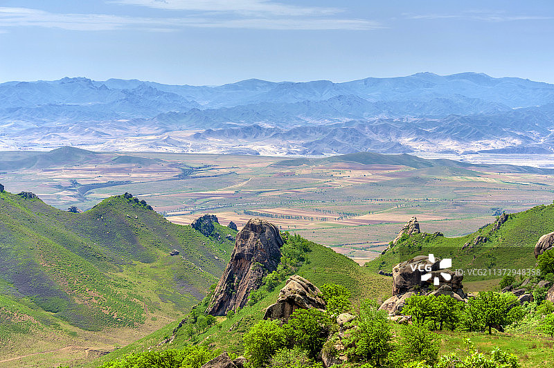 中国内蒙古赤峰克什克腾旗青山岩臼景区图片素材